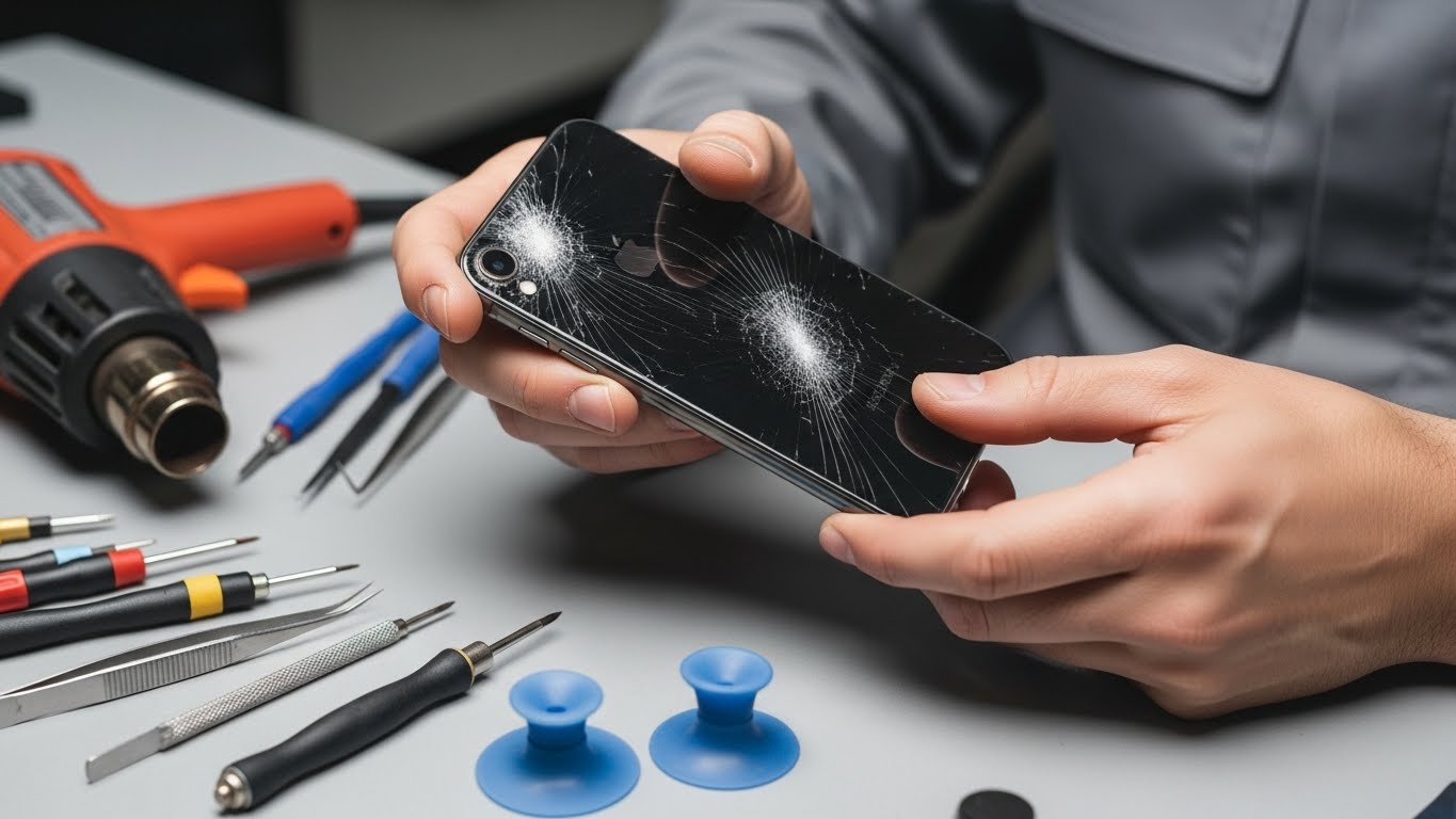 Vidro traseiro do iPhone