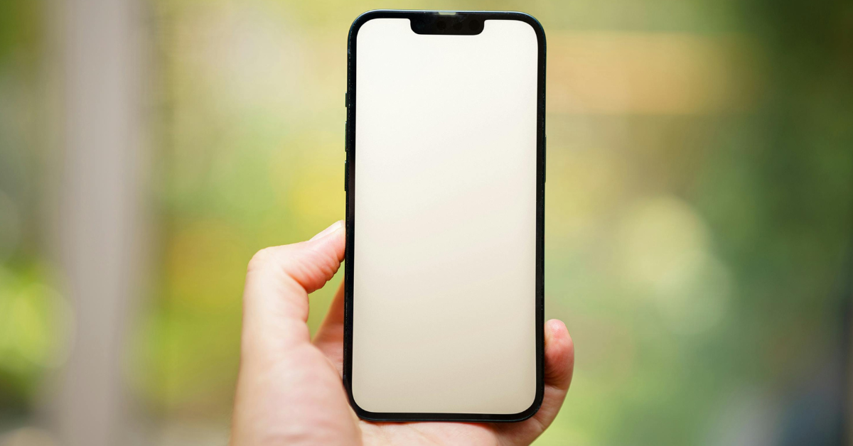 iPhone com tela branca tem conserto